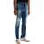 DSQUARED2 Navy Blue Jeans In Cotton Vintage Effect NAVY BLUE