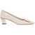 Roger Vivier Beige Calfskin D'orsay With Wide Heel Belle Vivier T. 45 ALTRAVERSIONE