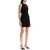 Diesel Black Ribbed Viscose Dress With Wide Neckline DEEP/BLACK