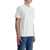 Diesel White Cotton T-Shirt With Embossed Logo T-Adjust-Bigoval WHITE