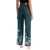 ROTATE Birger Christensen Jeans In Denim Steel Blue With Floral Details STEEL BLUE DENIM