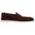 JOHN LOBB Dark Brown Suede Casual Shoes With Velcro Closure DARK BROWN