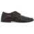 MARSÈLL Dark Brown Calfskin Derby With Leather Sole T.MORO