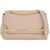 STRATHBERRY Mini Horizontal Bag In Calf Leather In Oat Color With Gold Metal Detail OAT