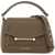 STRATHBERRY Khaki Calfskin Mosaic Nano Bag With Adjustable Strap KHAKI