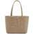 Dolce & Gabbana Structured Shopping Bag In Taupe Smooth Calfskin TALPA