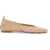 Burberry Beige Check Knit Ballerinas With Rubber Sole TEACUP IP CHECK