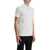 Burberry White Cotton Polo With Embroidered Logo WHITE