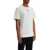 Golden Goose Men's Organic Cotton White T-Shirt With Printed Logo HERITAGE WHITE/BLACK