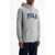 Ralph Lauren Men's Gray Cotton Zip Hoodie With Polo Logo ANDOVER HEATHER