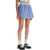 HOMME GIRLS Blue Striped Mini Skirt BOLD BLUE STRIPE