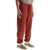 Fear Of God Essentials Loose Fit Sweatpants In Crimson Red Cotton CRIMSON