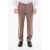 CORNELIANI Wool And Silk-Blended Pants With Gradient Effect Red