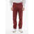 CORNELIANI Cotton Pants With Metallic Details Red