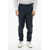 CORNELIANI Cc Collection Wool And Cotton-Blended Pants With Drawstring Blue