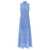 ROTATE Birger Christensen Rotate Birger Christensen 'Flower Mesh Maxi' Dress BLUE