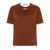 Prada Prada Layered Cotton T-Shirt TABACCO