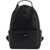 A.P.C. Black Unisex Backpack In Polyurethane With Adjustable Straps LZZ BLACK