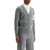 Thom Browne Merino Wool 4-Bar Cardigan PALE GREY