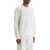 Thom Browne White Cotton Four Bar Crewneck Sweatshirt WHITE