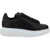 Alexander McQueen Leather Sneakers BLACK