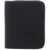 GUIDI Black Kangaroo Leather Wallet For Men With Snap Closure And Compartments BLACK