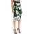 Dolce & Gabbana Black Floral Synthetic Knee-Length Skirt GARDENIA F.NERO