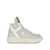 RICK OWENS DRKSHDW X CONVERSE Rick Owens Drkshdw X Converse Turbowpn Leather Sneakers WHITE