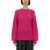 ROTATE Birger Christensen Jersey With Logo FUCHSIA