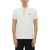 Hugo Boss "Paddy" Polo Shirt In Ribbed Fabric WHITE