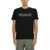 Hugo Boss T-Shirt With Contrasting Logo BLACK