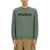 Hugo Boss "French Terry" Sweatshirt With Logo GREEN