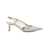 Michael Kors Mid Slings 'Alora' Silver