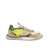 Philippe Model Philippe model olympique sneakers in leather and fabric color military green and yellow N/A