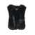 Blugirl Faux fur vest with leather details Black