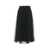 TWINSET Pleated tulle skirt  Black