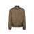 Saint Laurent Saint Laurent Twill Teddy Bomber Jacket Khaki green