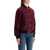 MAISON KITSUNÉ Men's Bordeaux Wool Teddy Jacket With Fox Embroidery REDSTAR