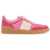 Valentino Garavani Velcro Sneakers In Cyclamen And Pink CYCLAMIN PINK/HOT PINK/GLACE