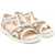 Gucci Sandal Fabric, R.s Ns Gr.grain Hf Extra/T.or.gg/V WHITE