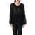 Tom Ford Silk blouse with drawstring Black