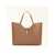 Furla Furla desert color leather shopping bag goccia xl Natural