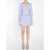 THE ATTICO Mini Shirt Dress LIGHT BLUE