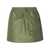 Moncler Moncler Logo Nylon Blend Skirt GREEN