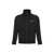 Palm Angels Black High Neck Sweatshirt With Logo Lettering On The Front In Tech Fabric Man Black