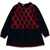 Gucci B L/S Dress Wo Gucci Jacquard/ Ultramarine/Red RED