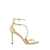 Jimmy Choo Jimmy Choo Metallic Leather Sandal GOLD