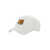 MAISON KITSUNÉ White Baseball Cap With Logo Embroidery On The Front And Logo Lettering On The Rear In Cotton Man WHITE