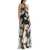 Dolce & Gabbana Long One-Shoulder Floral Silk Dress GARDENIA F.NERO