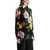 Dolce & Gabbana Black Silk Shirt With Multicolored Roses And Yellow Buttons PEONIE/ROSE F.NERO